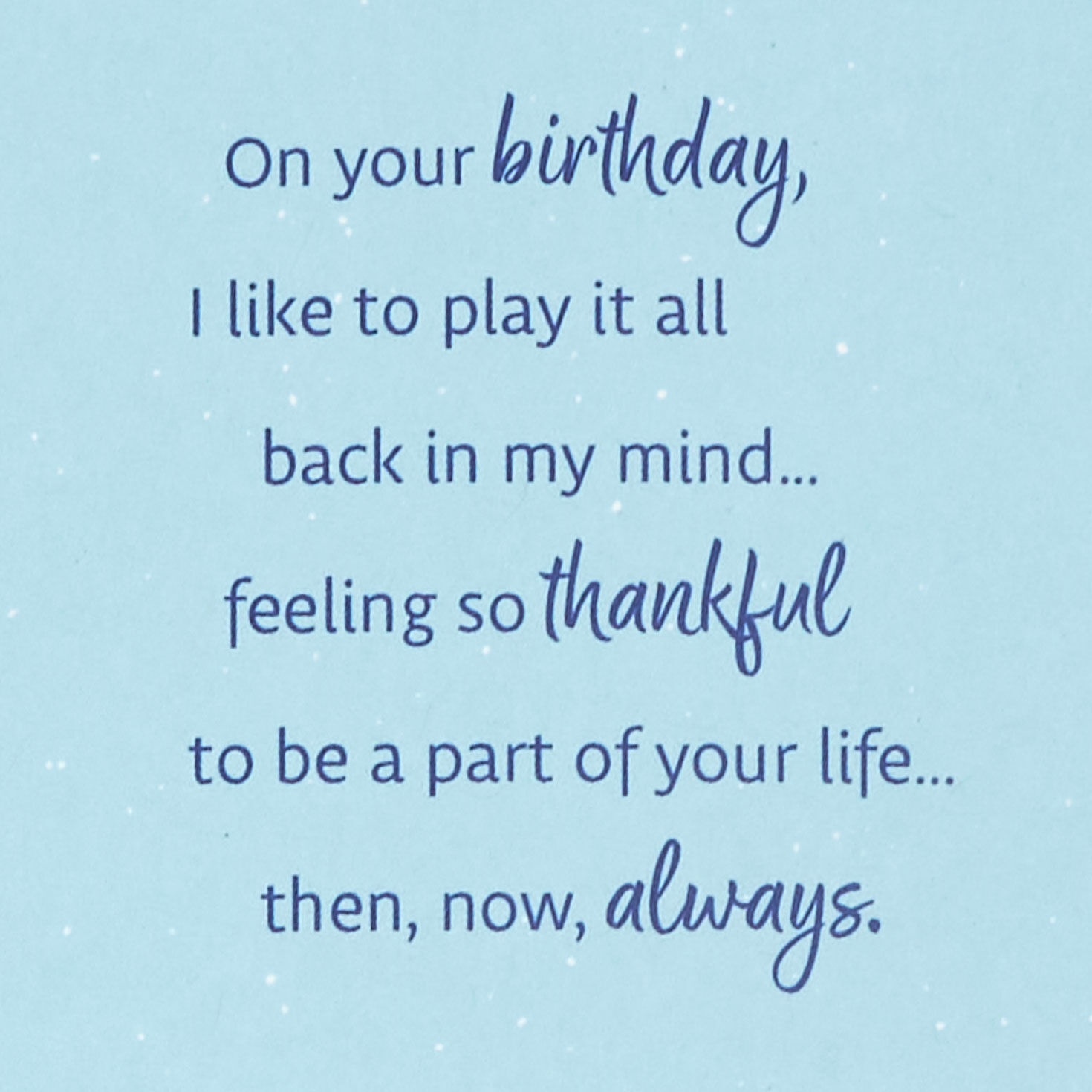 9939-it-all-went-by-so-fast-birthday-card-for-son-2.jpg It All Went By So Fast Birthday Card for Son