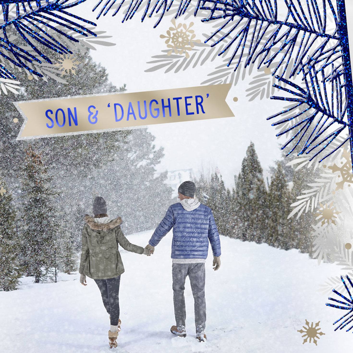 9979-blessings-and-love-religious-christmas-card-for-son-and-daughter-in-law-5.jpg Blessings and Love Religious Christmas Card for Son and Daughter-in-Law
